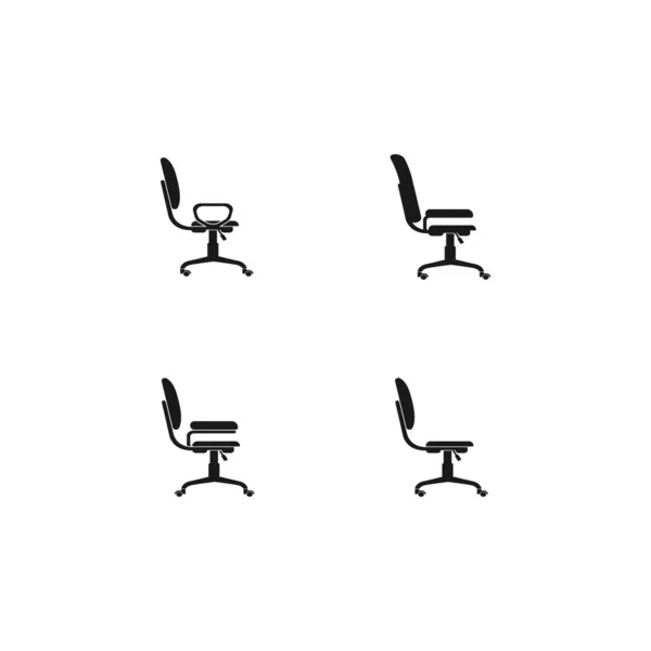 Sedia Logo Stock Illustrazione Design — Vettoriale Stock