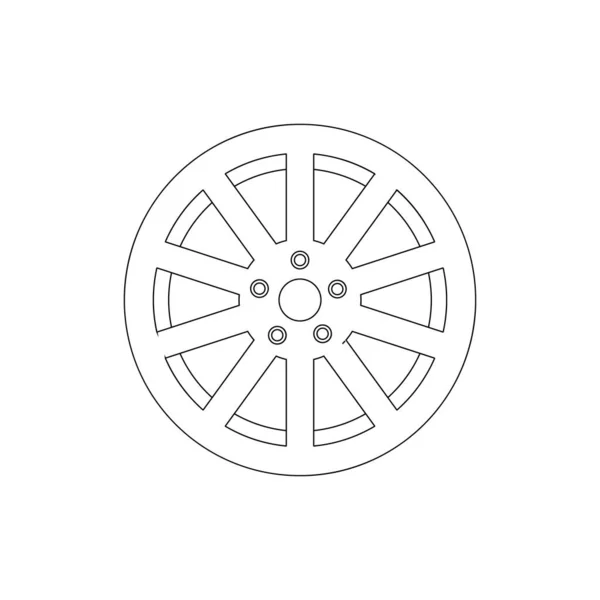 Velg Logo Stock Ilustrační Design — Stockový vektor