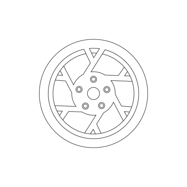 Velg Logotipo Estoque Ilustração Design —  Vetores de Stock