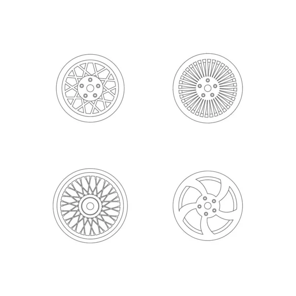 Вельг Логотип Стоковий Дизайн Ілюстрації — стоковий вектор