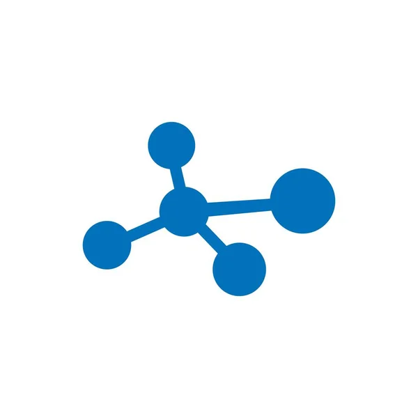 Дизайн Логотипа Молекулы — стоковый вектор