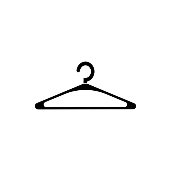 Hanger Icon Flat Design Vector Template — Stock Vector