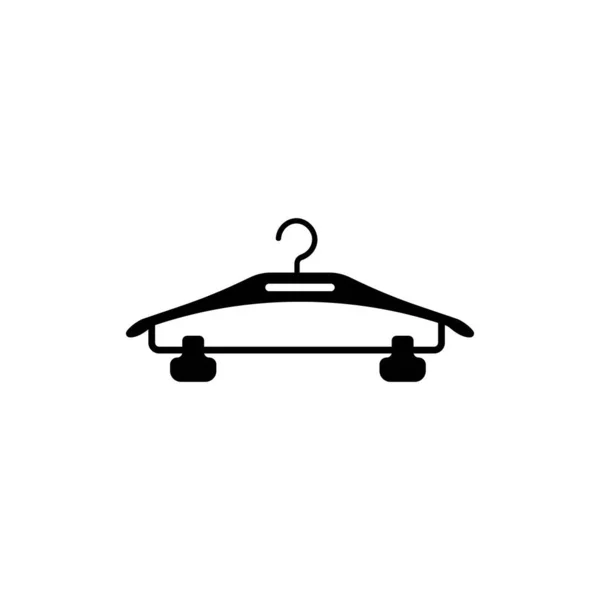 Hanger Pictogram Platte Ontwerp Vector Sjabloon — Stockvector