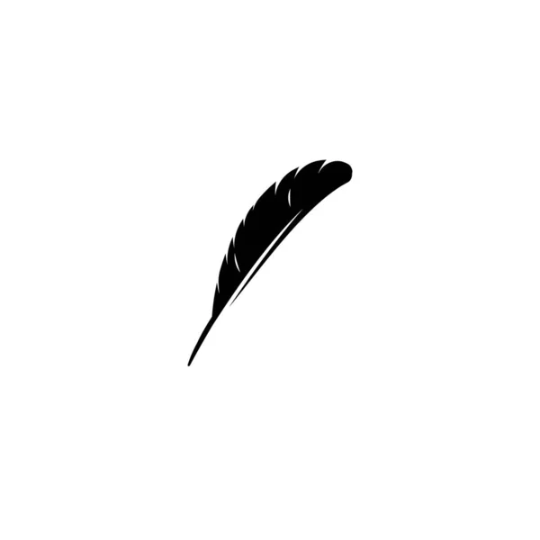 Plume Logo Stock Illustration Design — Image vectorielle