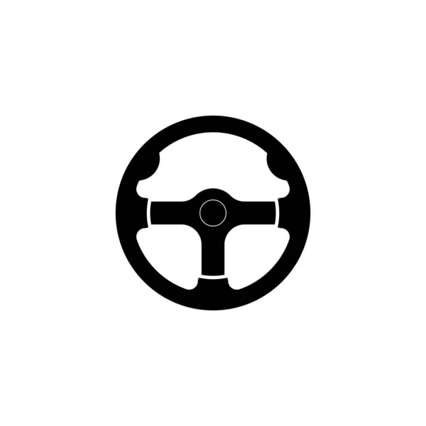 Projekt Ilustracji Logo Koła Kierownicy — Wektor stockowy