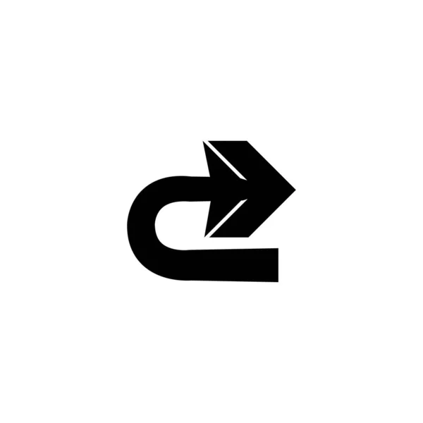 Icono Flecha Conjunto Vector Ilustración Logo Plantilla Diseño — Archivo Imágenes Vectoriales
