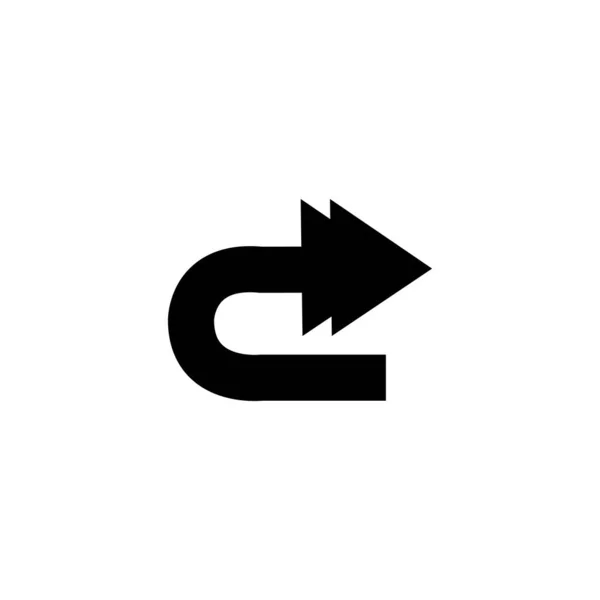 Icono Flecha Conjunto Vector Ilustración Logo Plantilla Diseño — Archivo Imágenes Vectoriales