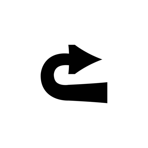 Pfeil Symbol Vektor Abbildung Logo Vorlage Design — Stockvektor