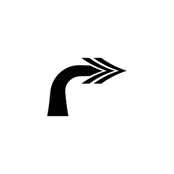 Logotipo Seta Ilustração Design —  Vetores de Stock