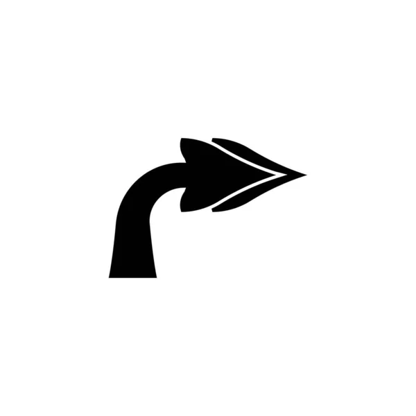 Arrow Logo Illustration Design — Stock Vector
