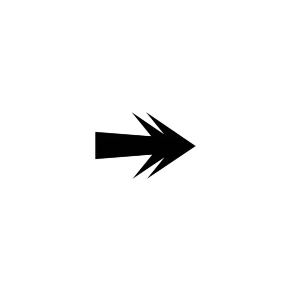 Arrow Logo Illustration Design — Stock Vector