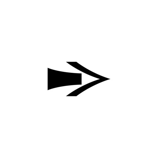 Дизайн Ілюстрації Стрілочками Логотипу — стоковий вектор