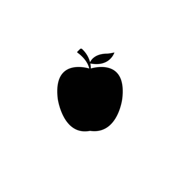 Gesunde Apple Logo Vektor Illustration — Stockvektor