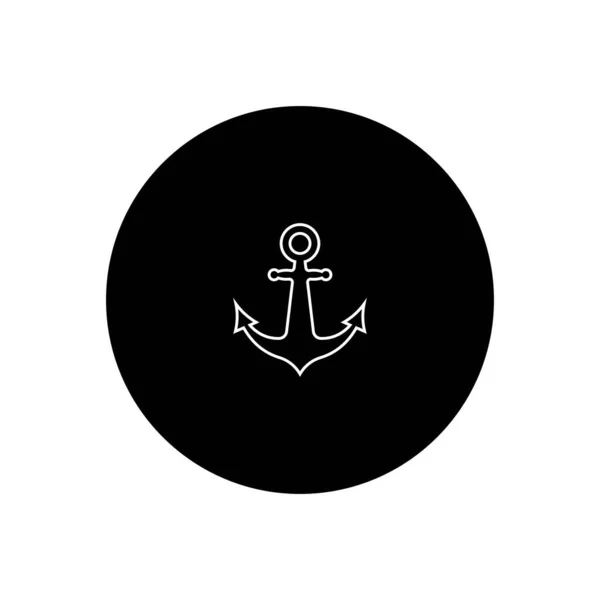 Sunucu Simgesi Logo Illüstrasyon Tasarımı — Stok Vektör