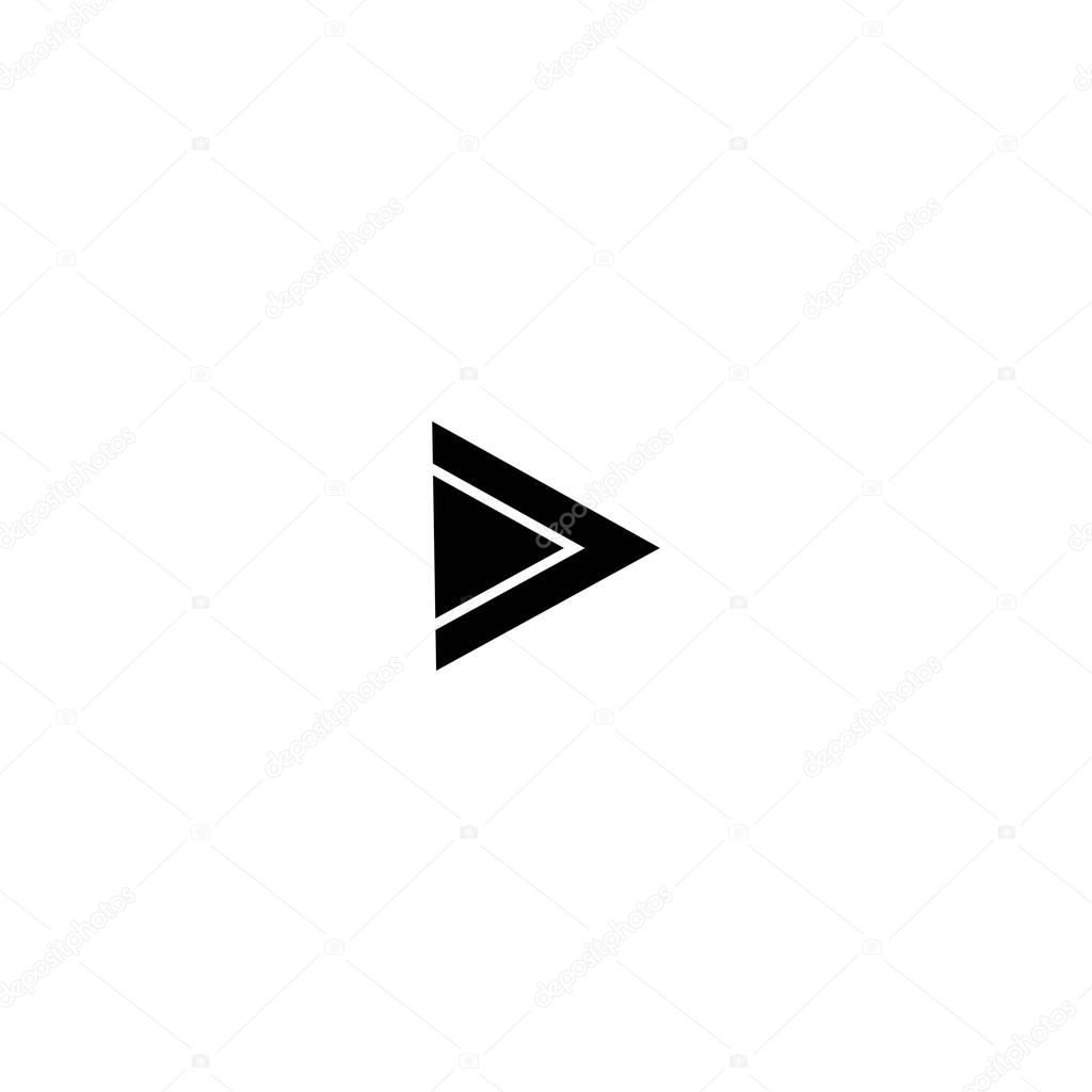 Arrow logo illustration design