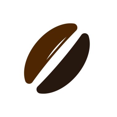 kahve çekirdeği logosu çizimi