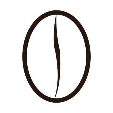 kahve çekirdeği logosu çizimi