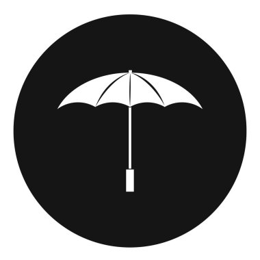 şemsiye logosu stok çizimi tasarımı