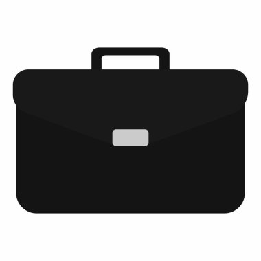 evrak çantası logosu stok illüstrasyon tasarımı