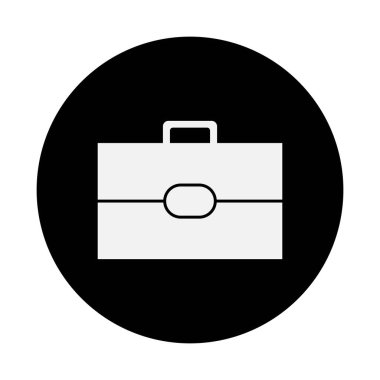 evrak çantası logosu stok illüstrasyon tasarımı