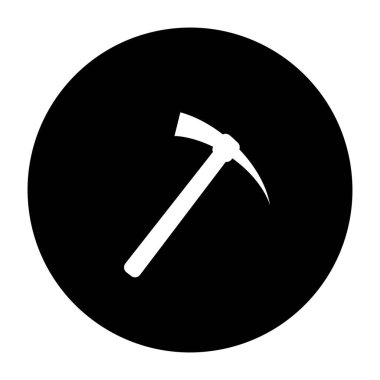 Bahçe aracı logo illüstrasyon tasarımı