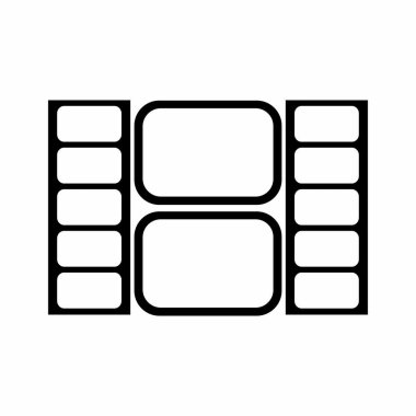 video logosu vektör şablonu