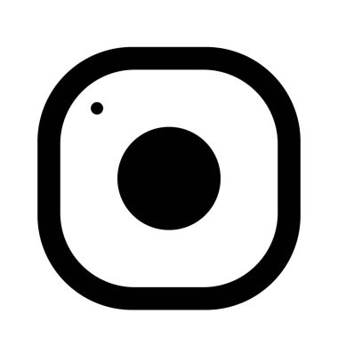 Kamera logosu illüstrasyon tasarımı