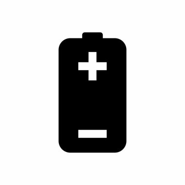 pil simgesi vektör şablonu