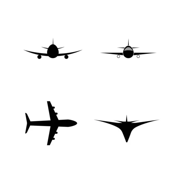 Flugzeug Logo Stock Illustration Design — Stockvektor