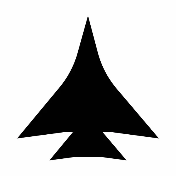 Projeto Ilustração Estoque Logotipo Avião —  Vetores de Stock