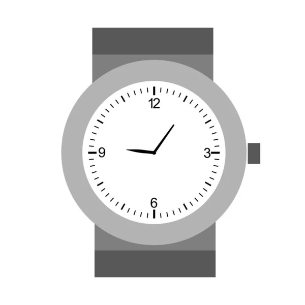 Ρολόι Λογότυπο Εικονογράφηση Αρχείου — Διανυσματικό Αρχείο