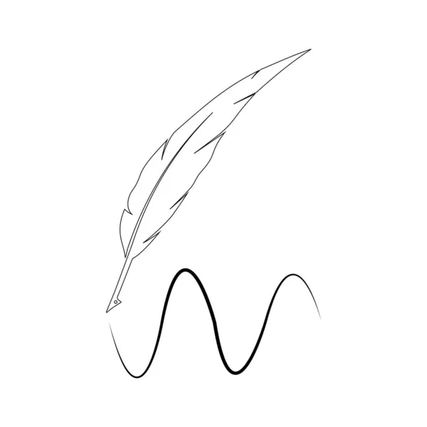 Дизайн Ілюстрації Логотипу Кришкою Ручки — стоковий вектор