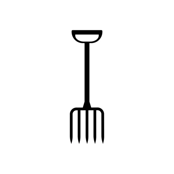 Gartenwerkzeug Logo Illustration Design — Stockvektor