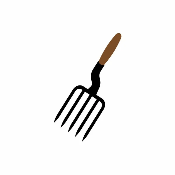 Gartenwerkzeug Logo Illustration Design — Stockvektor