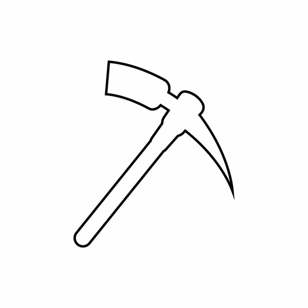 Giardinaggio Strumento Logo Illustrazione Design — Vettoriale Stock