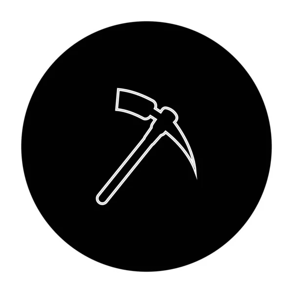 Projekt Ilustracji Logo Narzędzia Ogrodniczego — Wektor stockowy