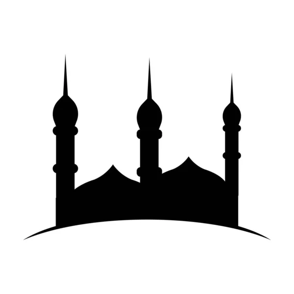 Mosquée Logo Stock Vektor Modèle — Image vectorielle