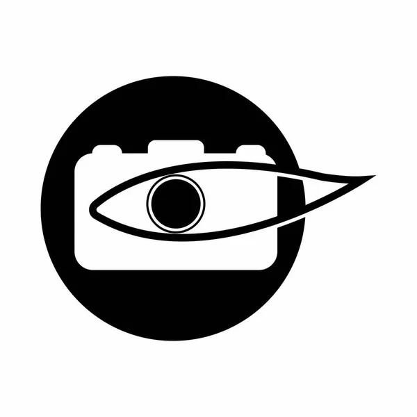 Design Ilustração Logotipo Câmera —  Vetores de Stock