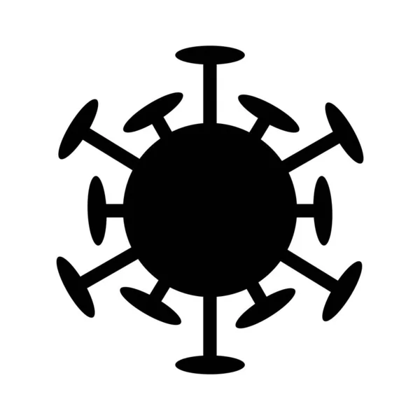 Corona Virus Logo Vektor Template — Stock Vector