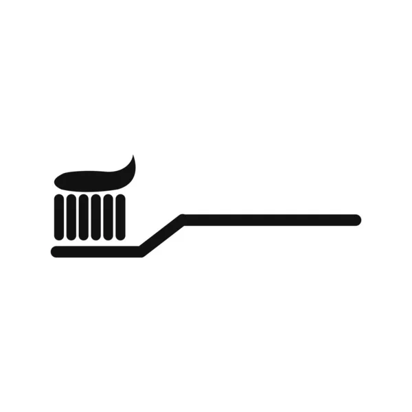 Brosse Dents Logo Vektor Modèle — Image vectorielle