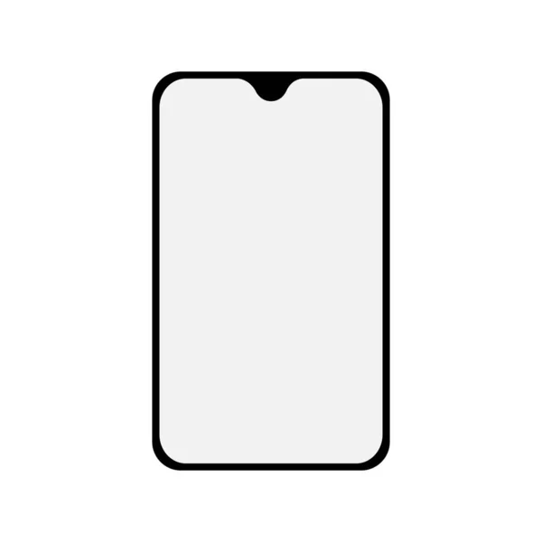 Main Téléphone Logo Illustration Design — Image vectorielle