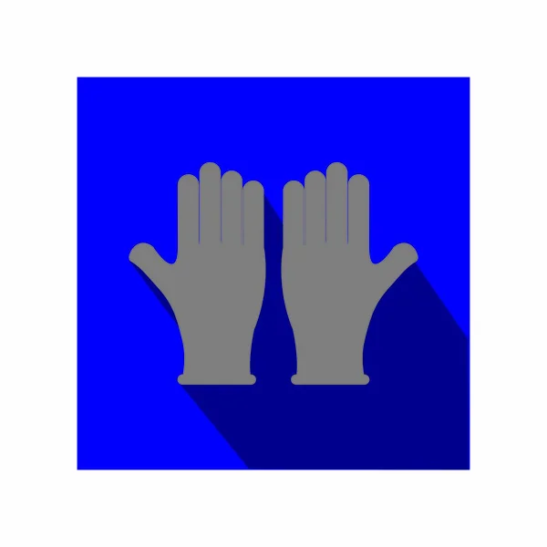 Medische Handschoen Logo Vektor Sjabloon — Stockvector