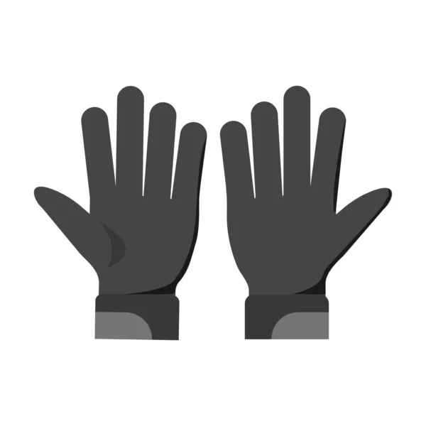 Medical Glove Logo Vektor Template — Stock Vector