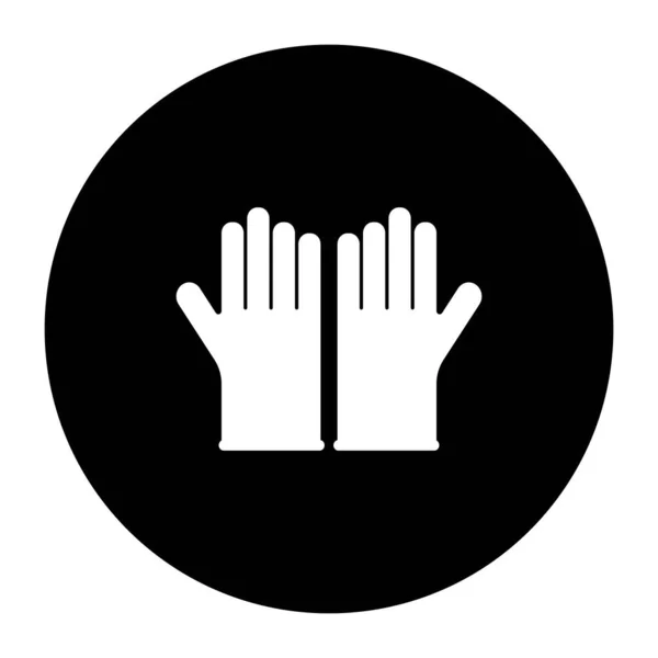 Ιατρικό Λογότυπο Γάντι Vektor Πρότυπο — Διανυσματικό Αρχείο