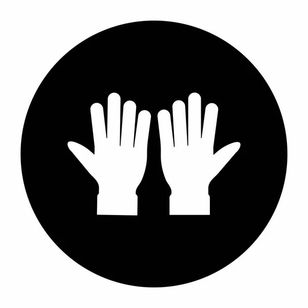 Ιατρικό Λογότυπο Γάντι Vektor Πρότυπο — Διανυσματικό Αρχείο