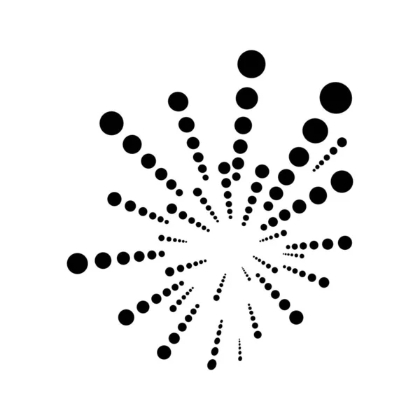 havai fişek logosu vektör şablonu