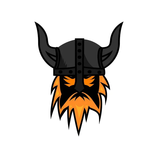 Viking Logo Stock Vektor Vorlage — Stockvektor