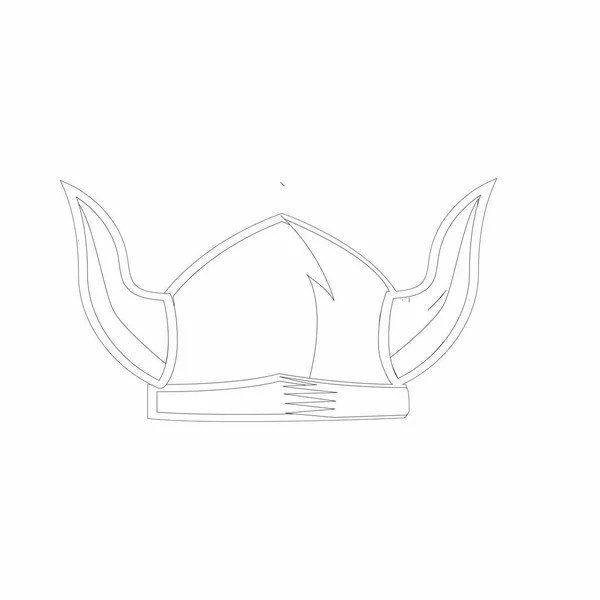 Viking Logo Kolba Wektor Szablon — Wektor stockowy