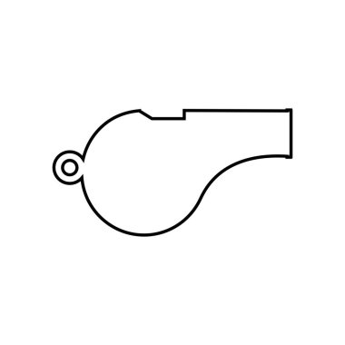 Düdük logosu illüstrasyon tasarımı