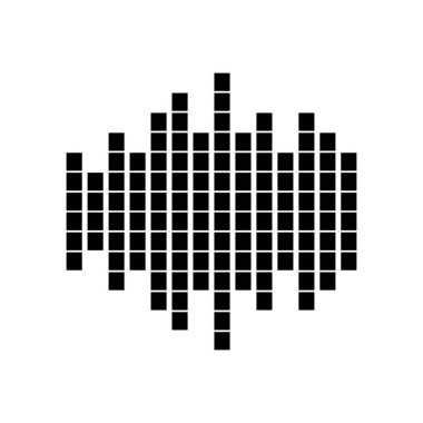 ses dalgası müzik logosu 